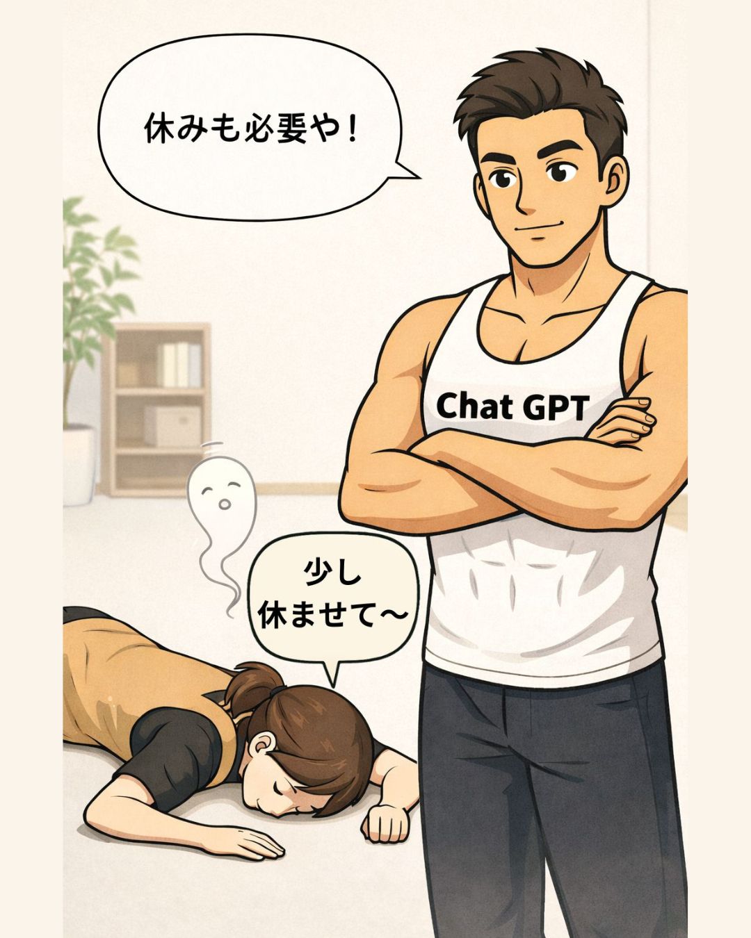 休みも必要や！ お休みのお知らせ