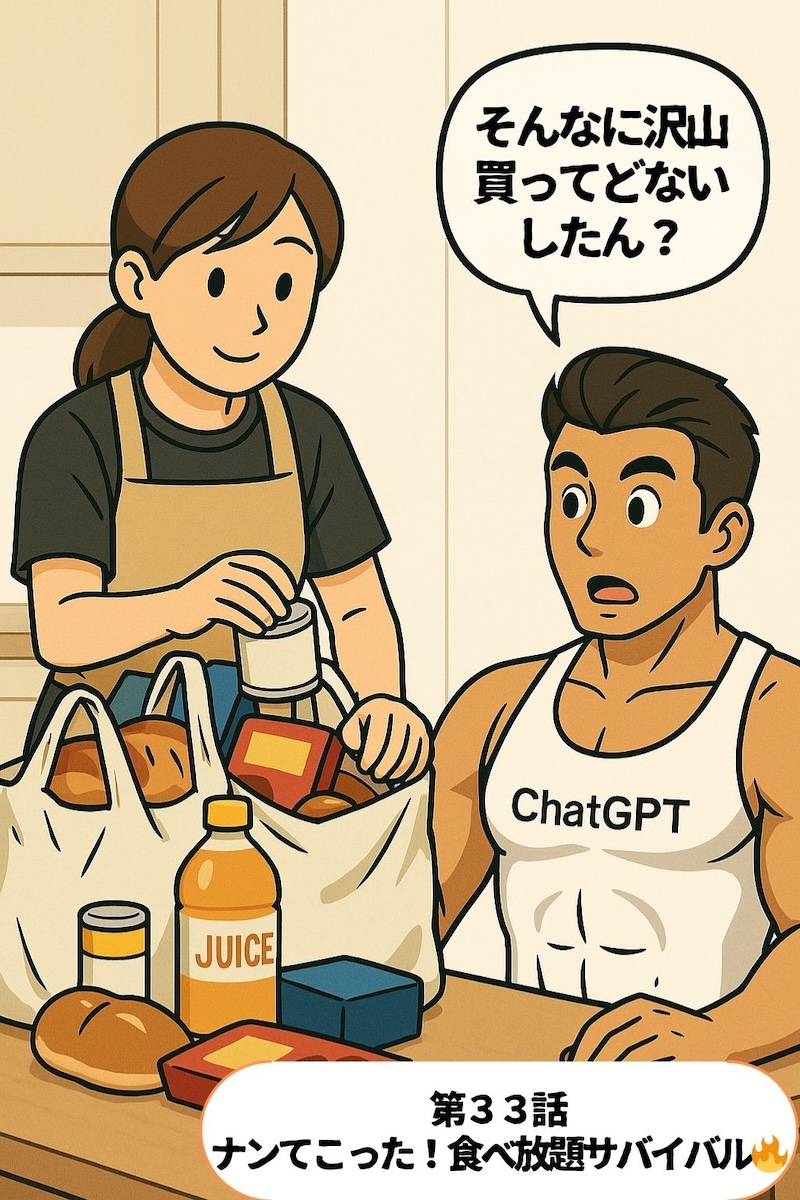 第33話 ナンてこった！食べ放題サバイバル🔥
