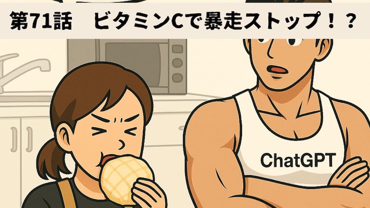 ＼第71話　ビタミンCで暴走ストップ！？／