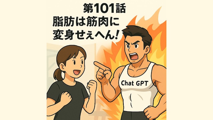 \第101話 脂肪は筋肉に変身せぇへん!💥/