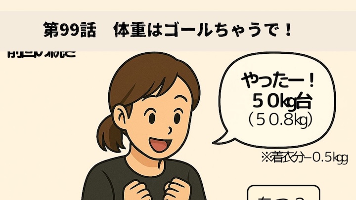 \第99話 体重はゴールちゃうで!/