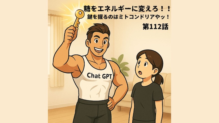 ＼第112話　糖をエネルギーに変えろ！！／〜鍵を握るのはミトコンドリアやッ！〜