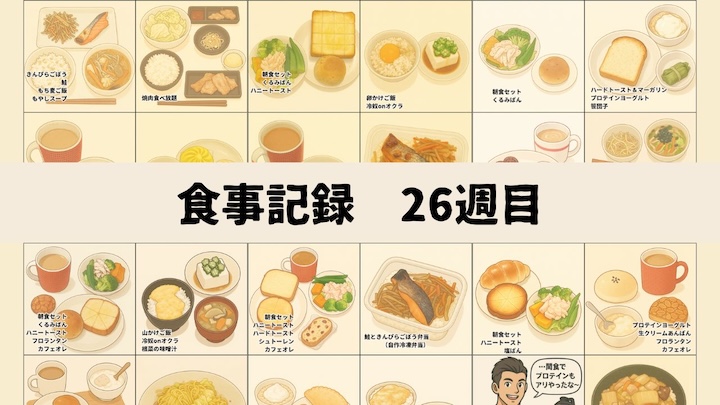 ＼ゆるっと筋活ごはん 26週目！／11月30日～12月6日